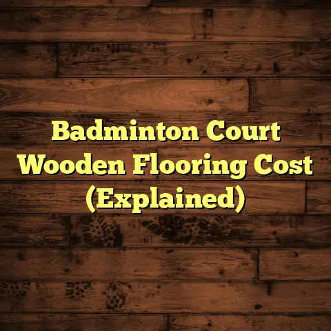 Badminton Court Wooden Flooring Cost (Explained)