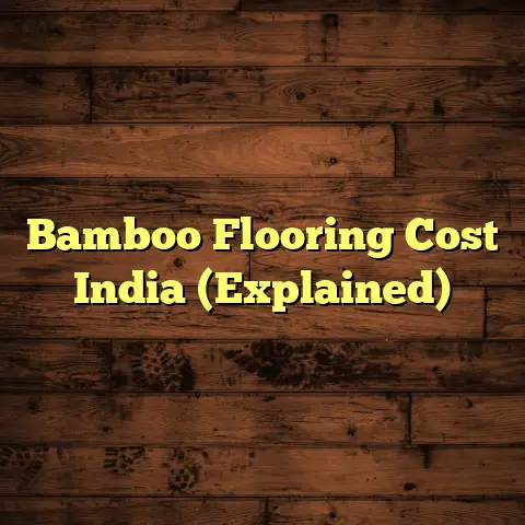 Bamboo Flooring Cost India (Explained)