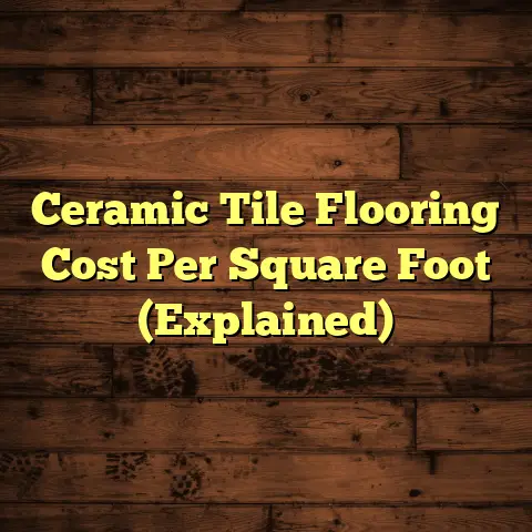 Ceramic Tile Flooring Cost Per Square Foot (Explained)