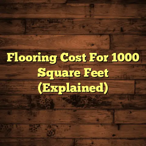 Flooring Cost For 1000 Square Feet (Explained)