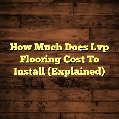 How Much Does Lvp Flooring Cost To Install (Explained)