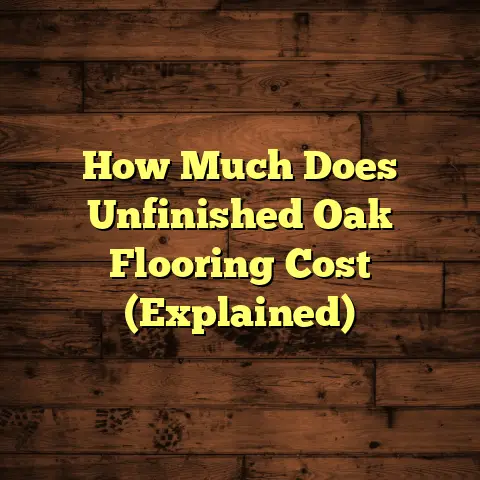 How Much Does Unfinished Oak Flooring Cost (Explained)