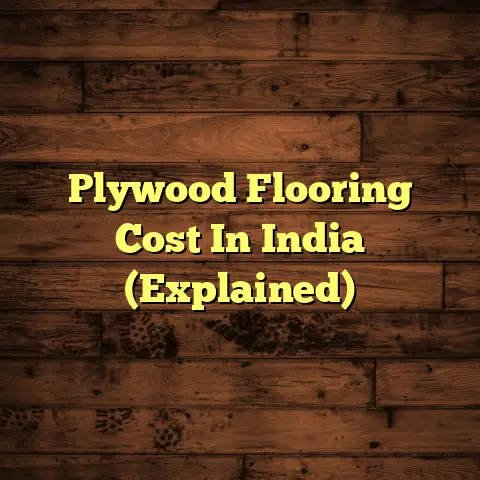 Plywood Flooring Cost In India (Explained)