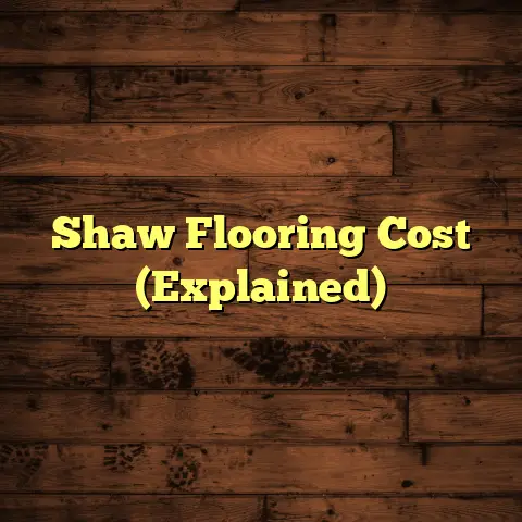 Shaw Flooring Cost (Explained)