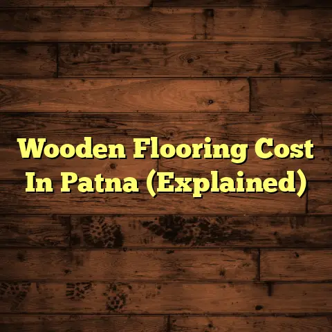 Wooden Flooring Cost In Patna (Explained)