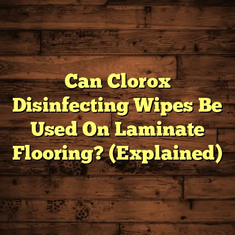 Can Clorox Disinfecting Wipes Be Used On Laminate Flooring? (Explained)