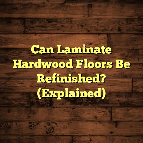 Can Laminate Hardwood Floors Be Refinished? (Explained)