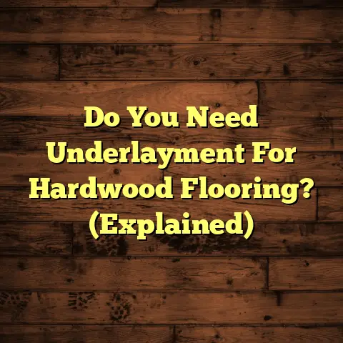 Do You Need Underlayment For Hardwood Flooring? (Explained)