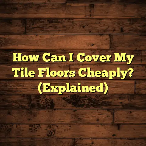 How Can I Cover My Tile Floors Cheaply? (Explained)