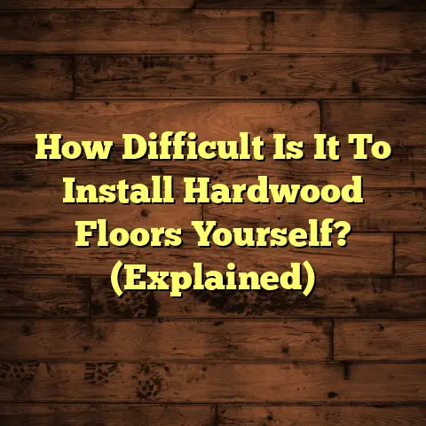 How Difficult Is It To Install Hardwood Floors Yourself? (Explained)