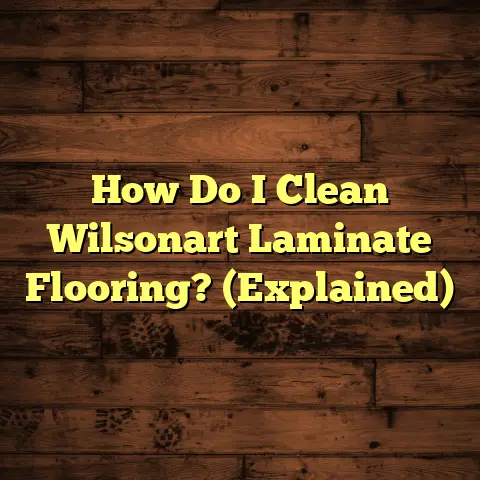 How Do I Clean Wilsonart Laminate Flooring? (Explained)