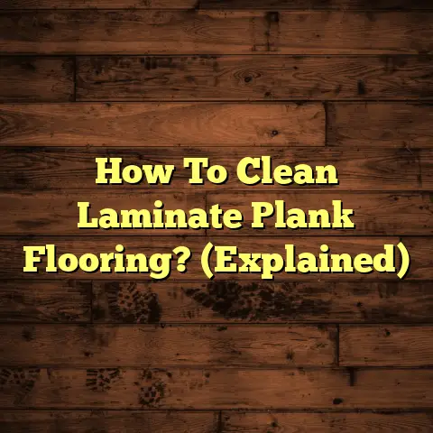 How To Clean Laminate Plank Flooring? (Explained)