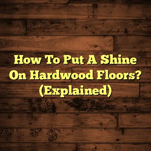 How To Put A Shine On Hardwood Floors? (Explained)