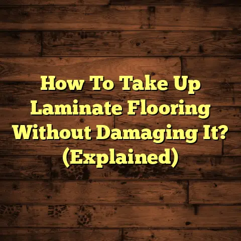 How To Take Up Laminate Flooring Without Damaging It? (Explained)