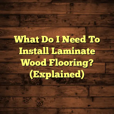 What Do I Need To Install Laminate Wood Flooring? (Explained)