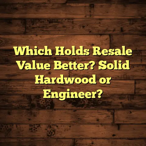 Which Holds Resale Value Better? Solid Hardwood or Engineer?