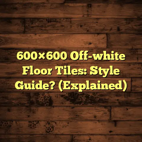 600×600 Off-white Floor Tiles: Style Guide? (Explained)