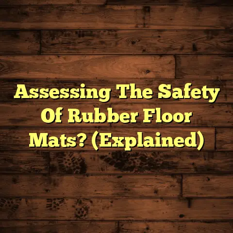 Assessing The Safety Of Rubber Floor Mats? (Explained)