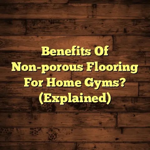 Benefits Of Non-porous Flooring For Home Gyms? (Explained)