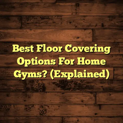 Best Floor Covering Options For Home Gyms? (Explained)