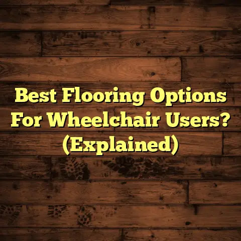 Best Flooring Options For Wheelchair Users? (Explained)