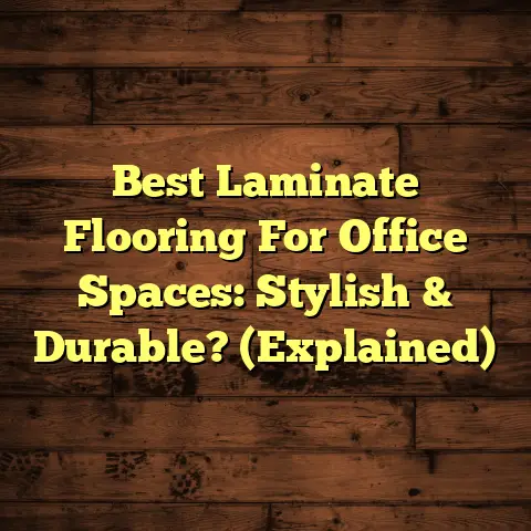 Best Laminate Flooring For Office Spaces: Stylish & Durable? (Explained)