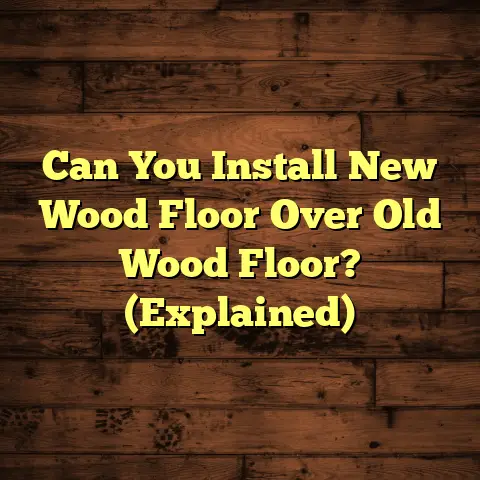 Can You Install New Wood Floor Over Old Wood Floor? (Explained)