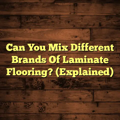 Can You Mix Different Brands Of Laminate Flooring? (Explained)