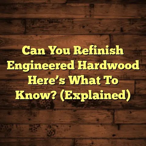 Can You Refinish Engineered Hardwood Here’s What To Know? (Explained)