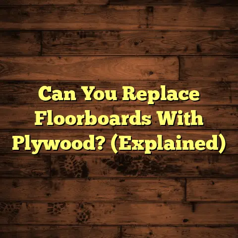 Can You Replace Floorboards With Plywood? (Explained)