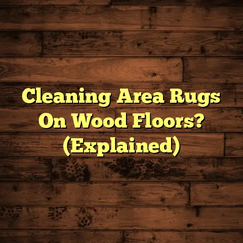 Cleaning Area Rugs On Wood Floors? (Explained)