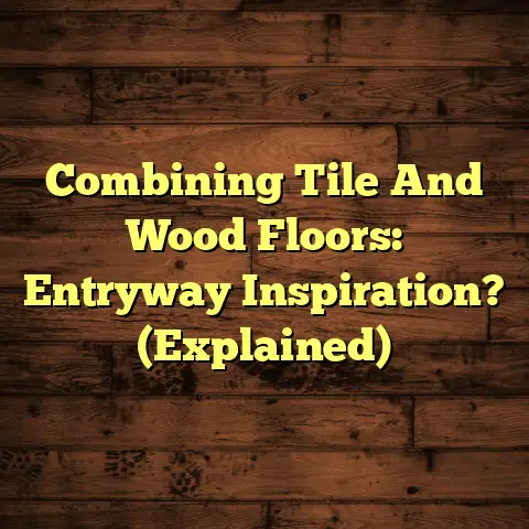 Combining Tile And Wood Floors: Entryway Inspiration? (Explained)