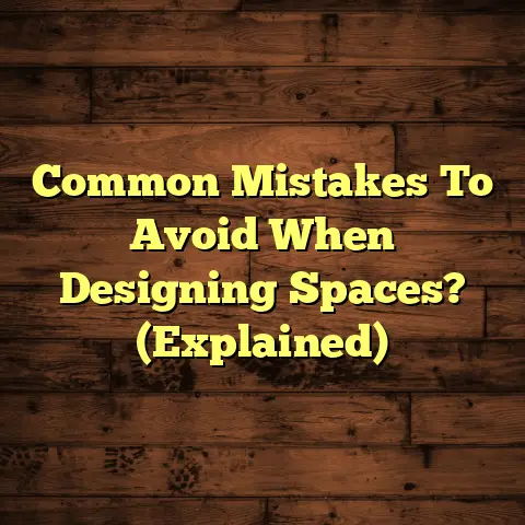 Common Mistakes To Avoid When Designing Spaces? (Explained)