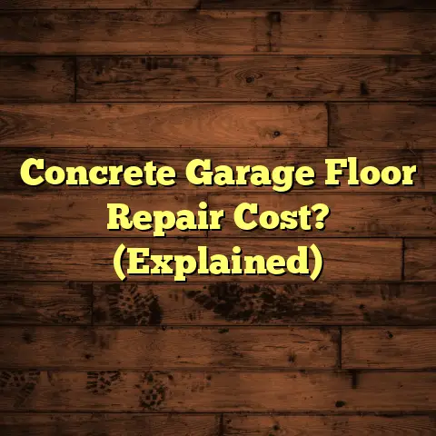 Concrete Garage Floor Repair Cost? (Explained)