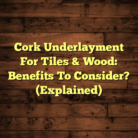 Cork Underlayment For Tiles & Wood: Benefits To Consider? (Explained)