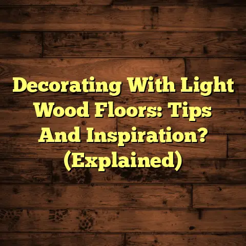 Decorating With Light Wood Floors: Tips And Inspiration? (Explained)