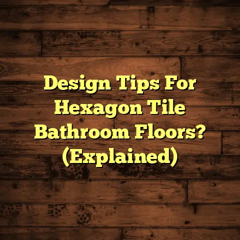 Design Tips For Hexagon Tile Bathroom Floors? (Explained)