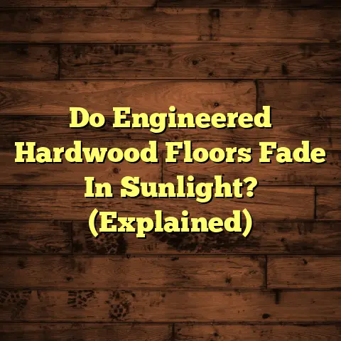 Do Engineered Hardwood Floors Fade In Sunlight? (Explained)