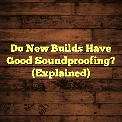 Do New Builds Have Good Soundproofing? (Explained)