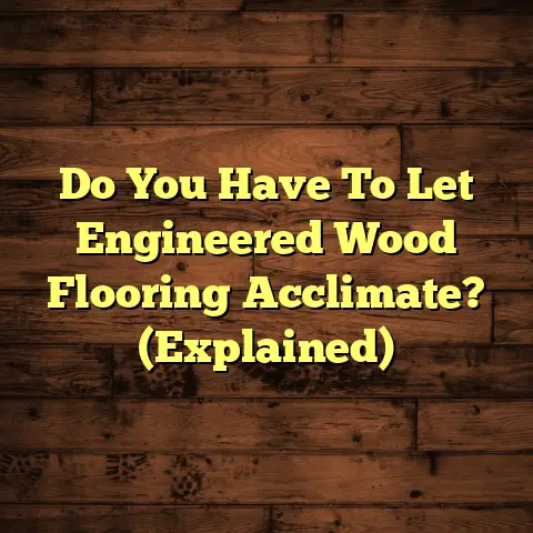 Do You Have To Let Engineered Wood Flooring Acclimate? (Explained)