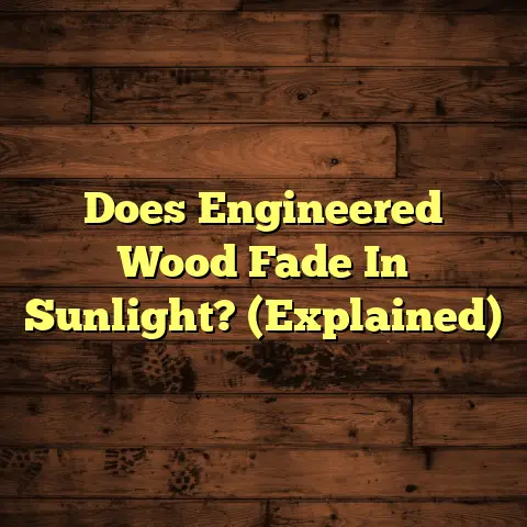 Does Engineered Wood Fade In Sunlight? (Explained)