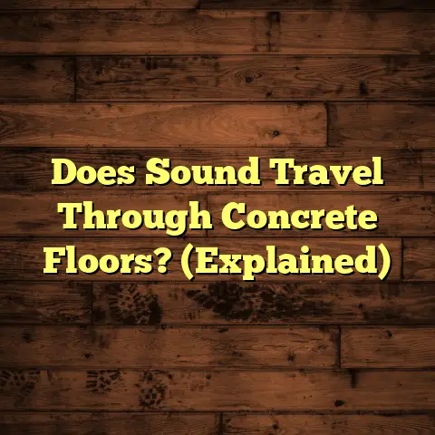 Does Sound Travel Through Concrete Floors? (Explained)