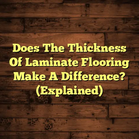 Does The Thickness Of Laminate Flooring Make A Difference? (Explained)