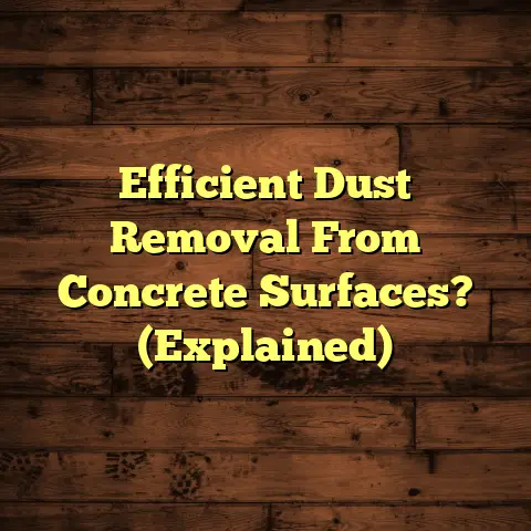 Efficient Dust Removal From Concrete Surfaces? (Explained)