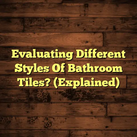 Evaluating Different Styles Of Bathroom Tiles? (Explained)