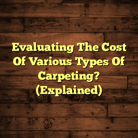 Evaluating The Cost Of Various Types Of Carpeting? (Explained)