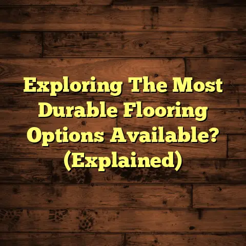 Exploring The Most Durable Flooring Options Available? (Explained)