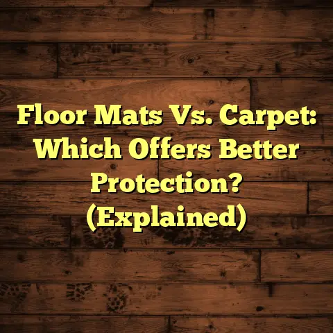 Floor Mats Vs. Carpet: Which Offers Better Protection? (Explained)