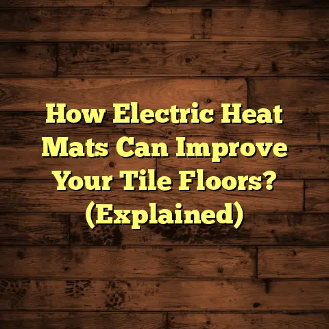 How Electric Heat Mats Can Improve Your Tile Floors? (Explained)