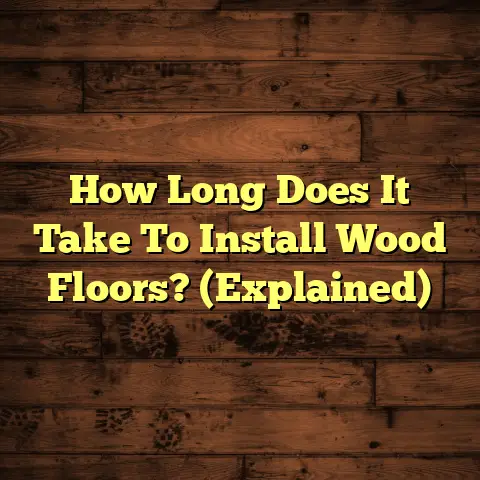 How Long Does It Take To Install Wood Floors? (Explained)